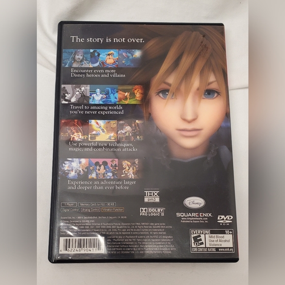 Kingdom Hearts 2 set PS2 - Picture 9 of 12